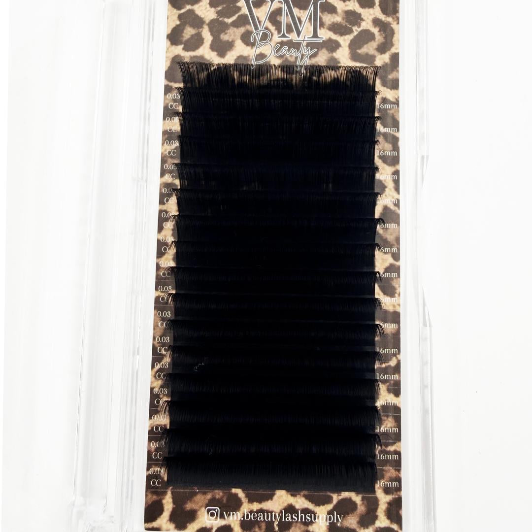 Ultra Black Professional Use Lash Trays